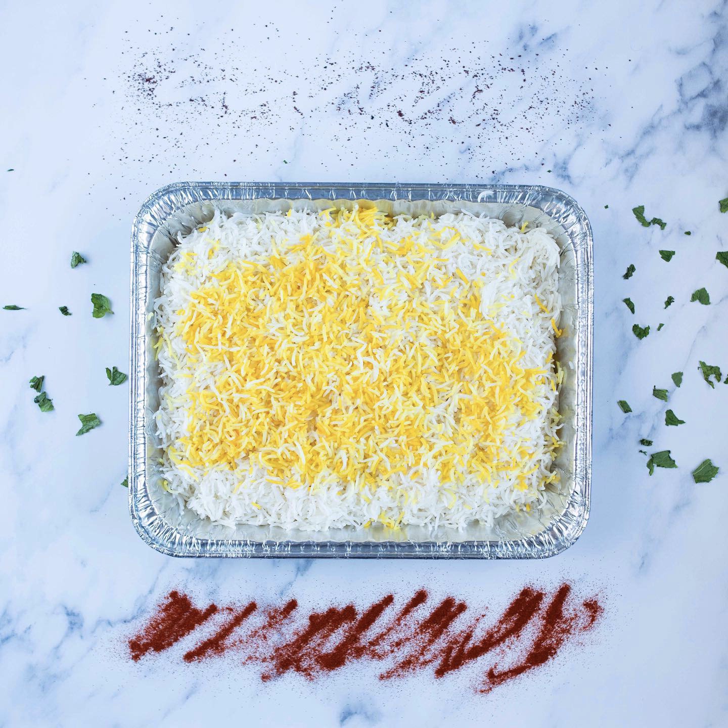 Basmati Saffron Rice at Real Kabob San Jose
